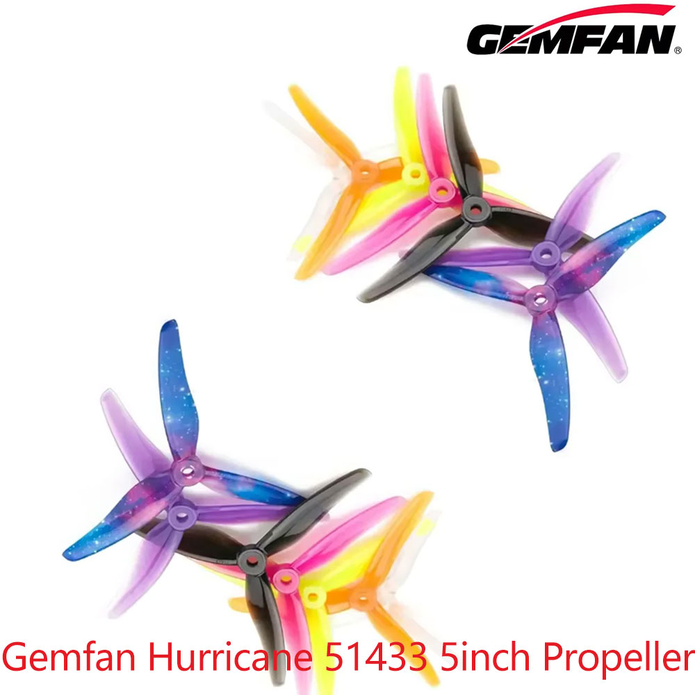 12Pairs Gemfan Hurricane 51433 - Rc Hobby Car ulasan dan harga