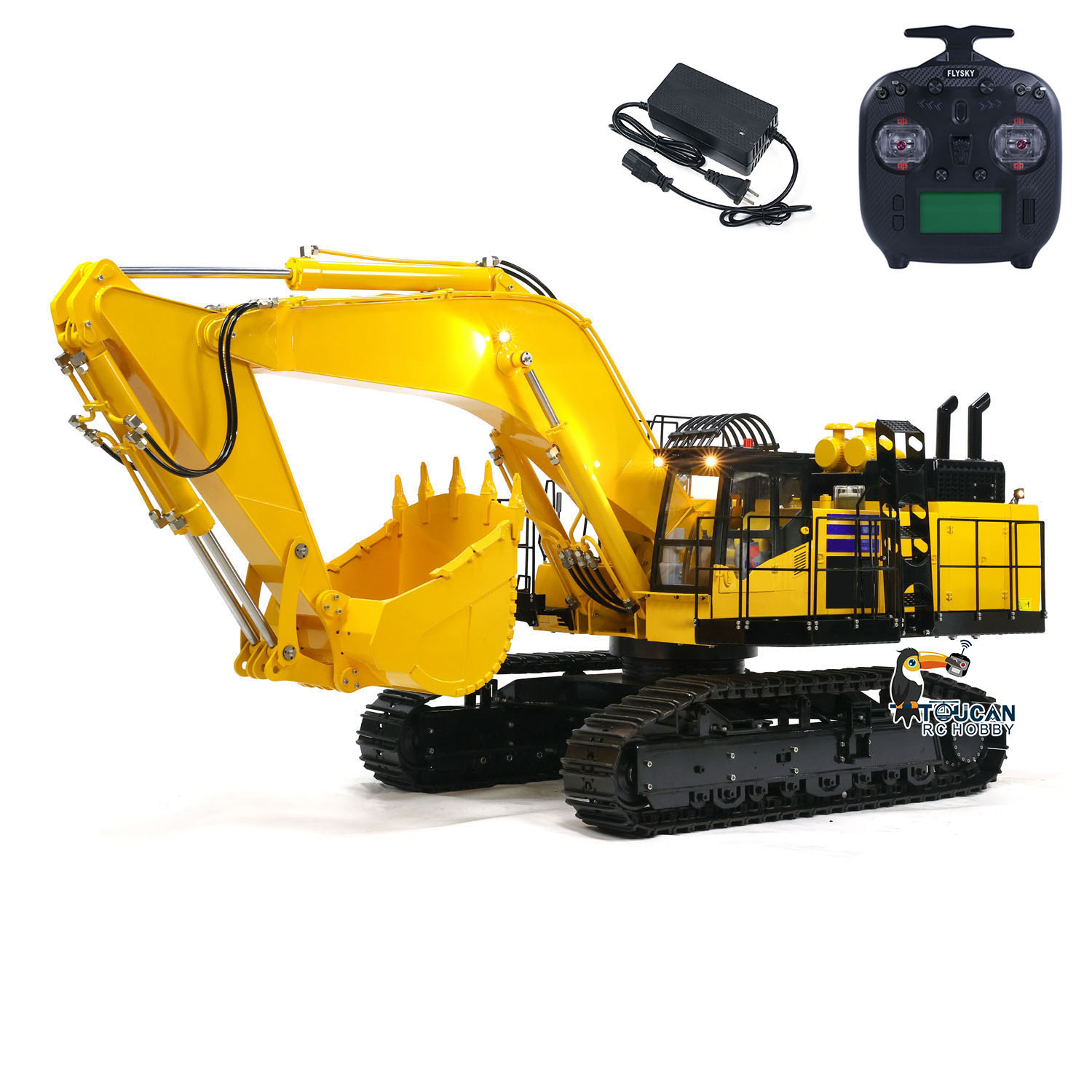 1/8 Scale RC Hydraulic Excavat - Rc Excavator Hobby ulasan dan harga