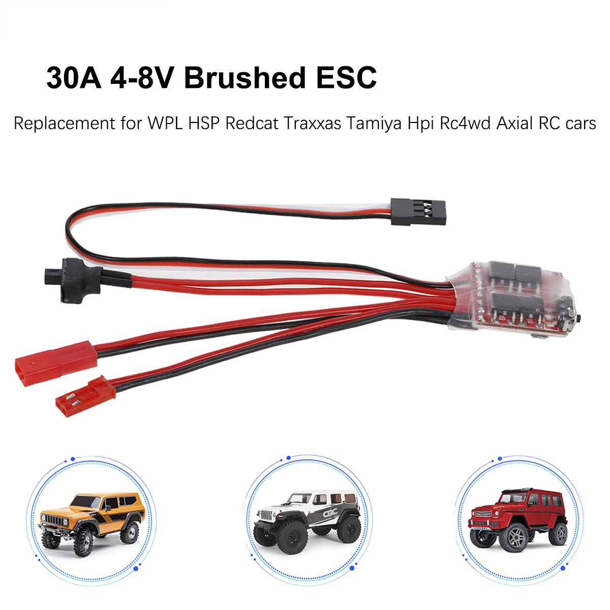 Mini RC Car 30A Brushed ESC Fo - Rc Hobby Car ulasan dan harga