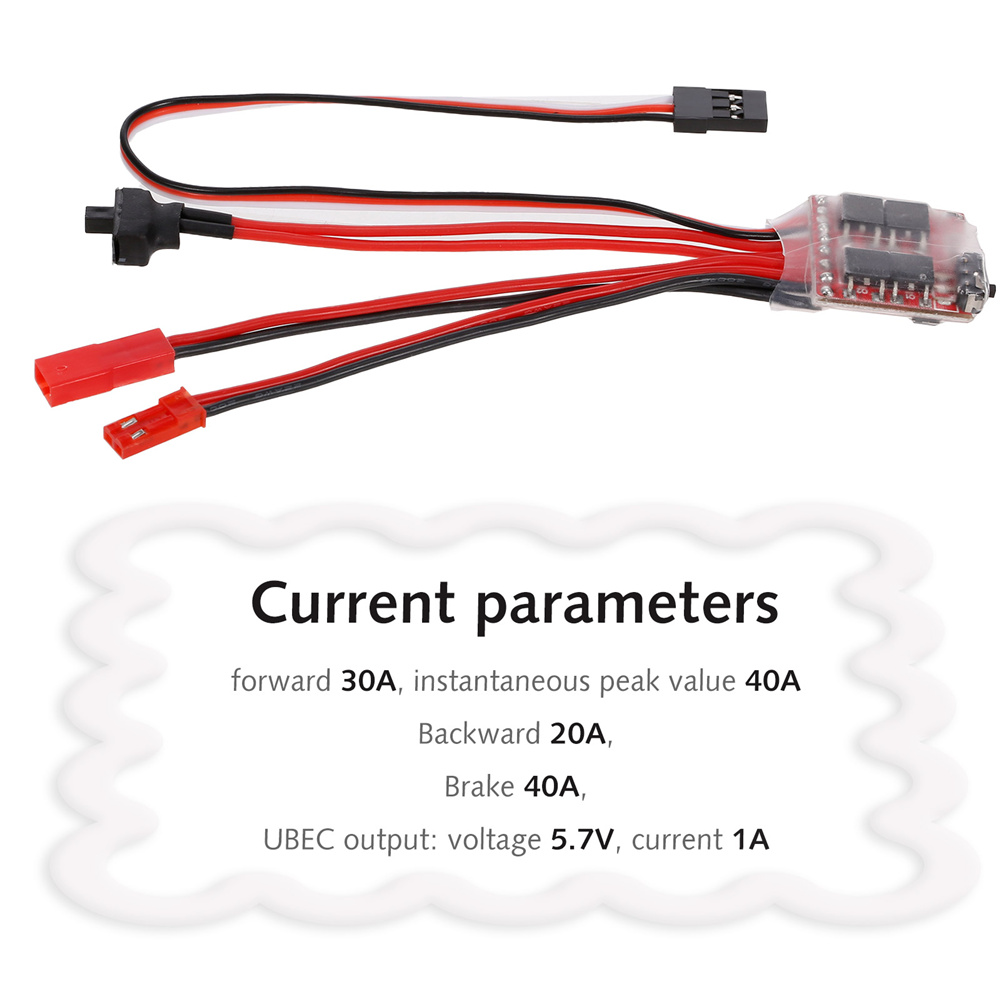 Mini RC Car 30A Brushed ESC Fo - Rc Hobby Car ulasan dan harga