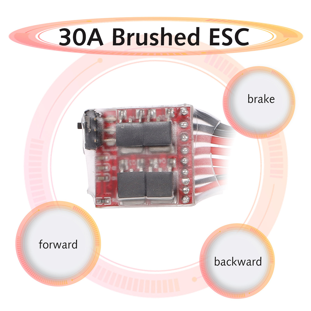 Mini RC Car 30A Brushed ESC Fo - Rc Hobby Car ulasan dan harga