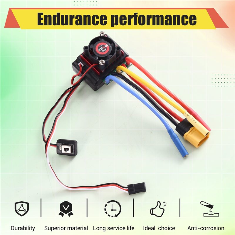 AINY-60A Brushless ESC Speed C - Brushless Motor 3650 ulasan dan harga