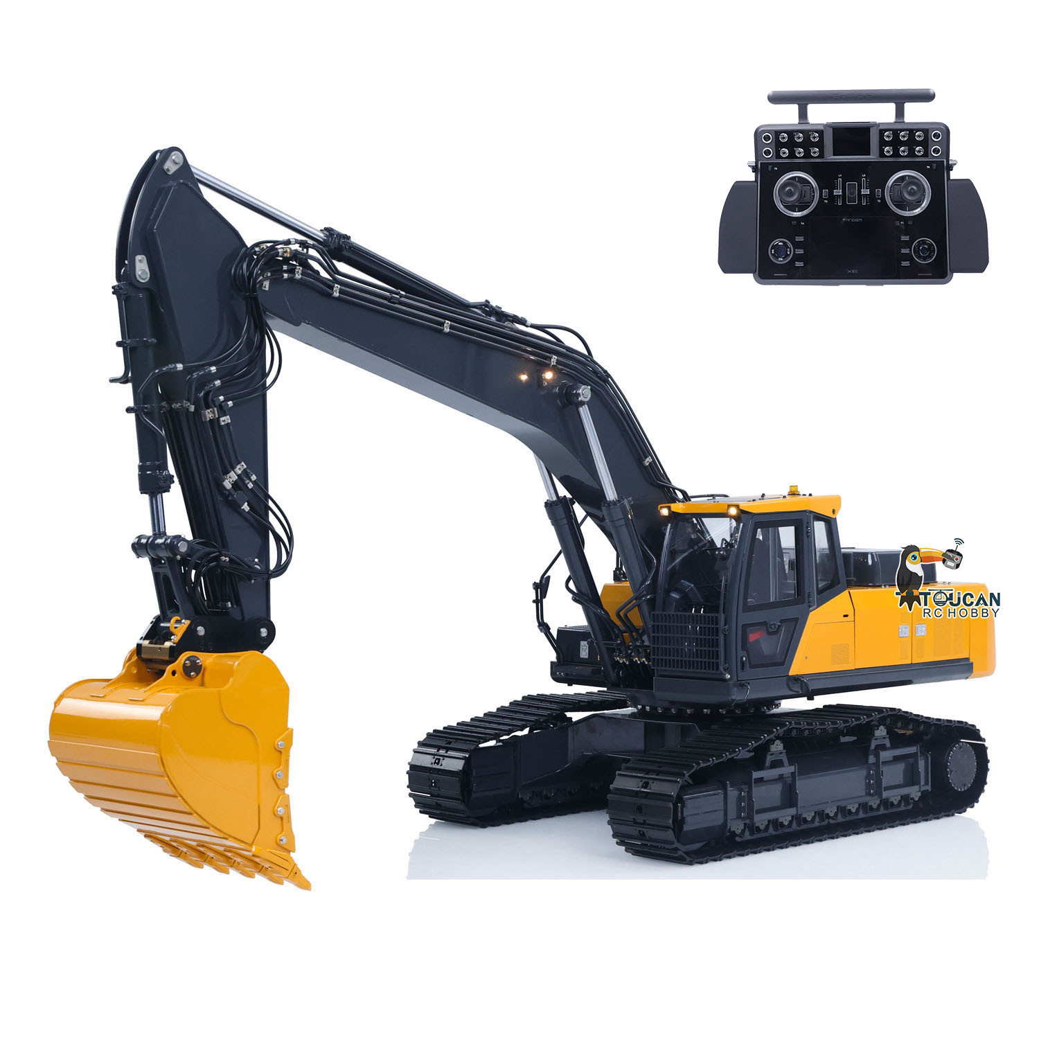 1/14 Metal E400 SFROG Radio Co - Rc Excavator Hobby ulasan dan harga