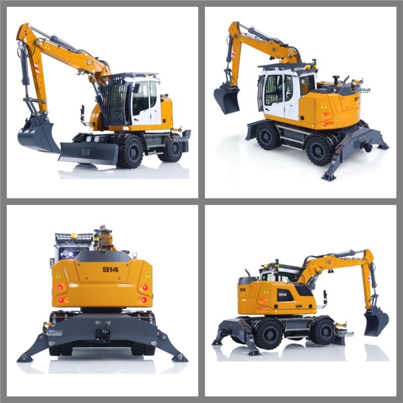 1/14 CUT 914 RC Hydraulic Whee - Rc Excavator Hobby ulasan dan harga