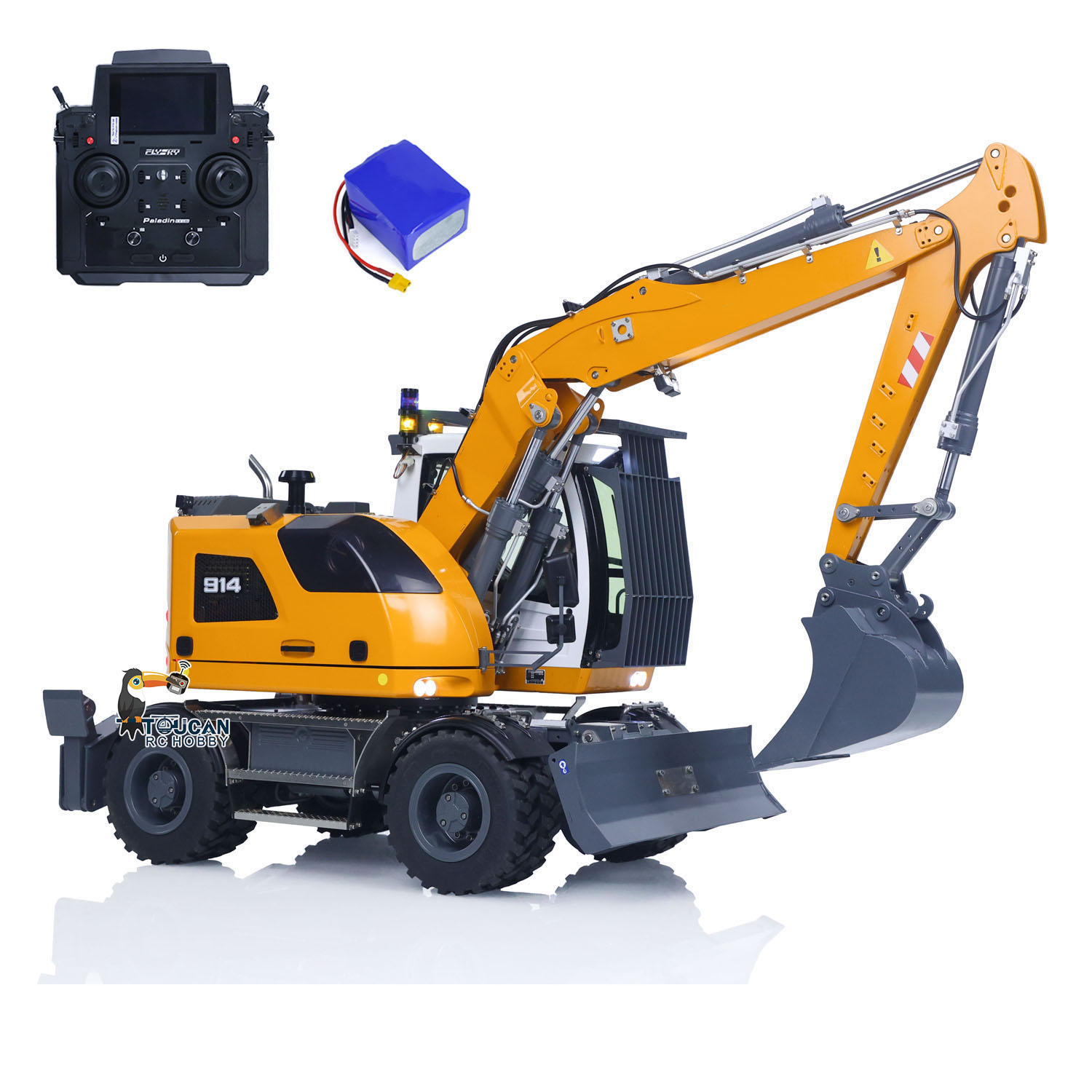1/14 CUT 914 RC Hydraulic Whee - Rc Excavator Hobby ulasan dan harga