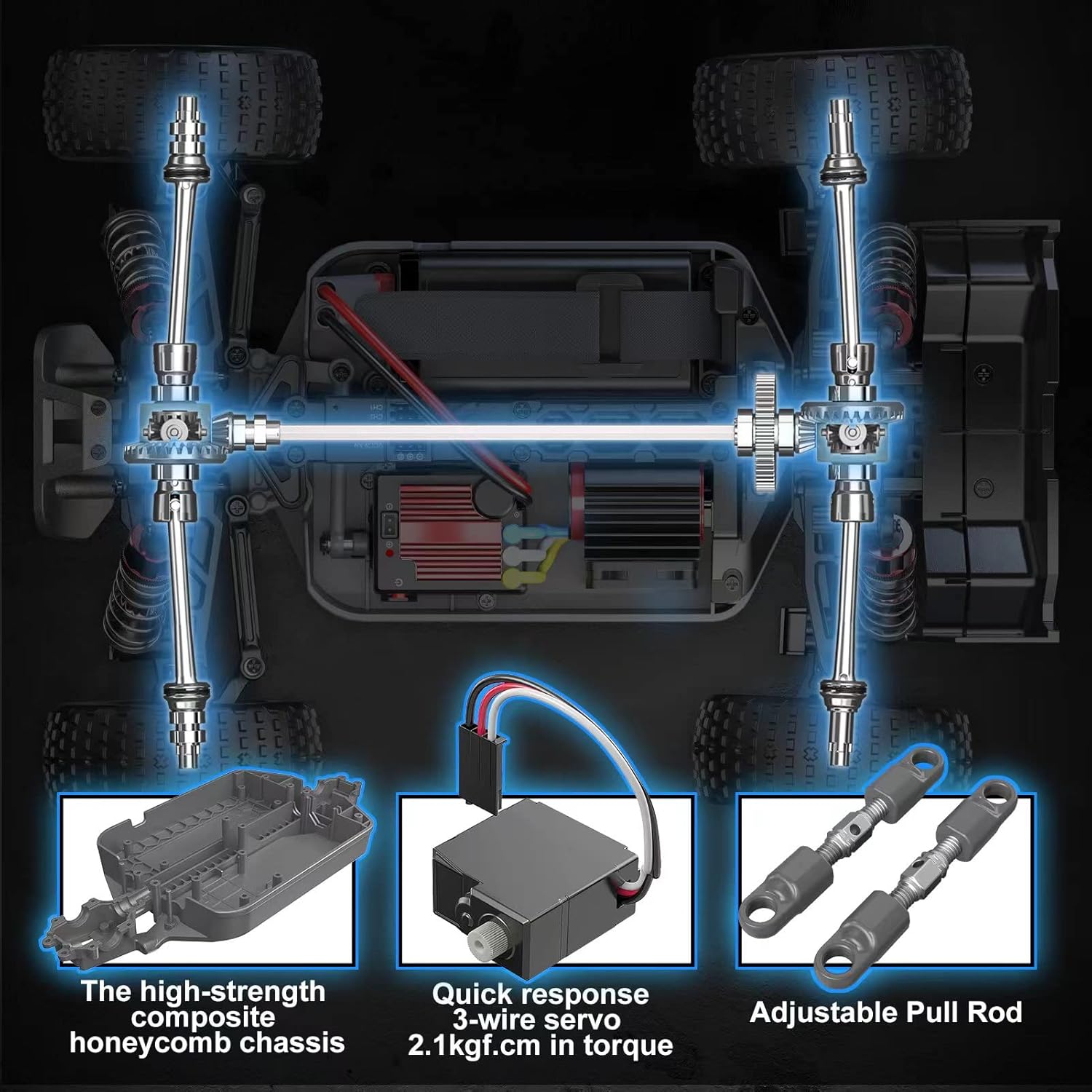 1/16 Scale RTR Brushless RC Bu - Rc Hobby Grade Truck ulasan dan harga