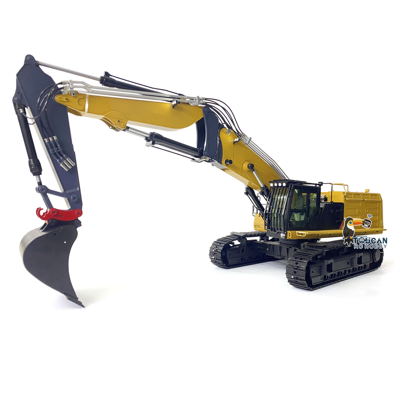 374 1/14 RC Hydraulic Metal Ex - Rc Excavator Hobby ulasan dan harga
